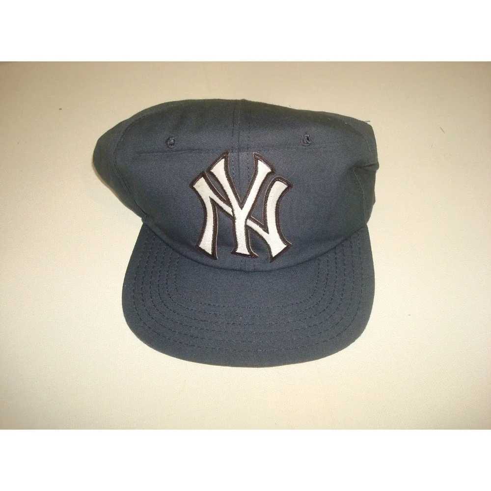 NEW YORK YANKEES  90S‎ TRUCKER SNAPBACK Y2K 00s HAT CAP VINTAGE DEADSTOCK S3